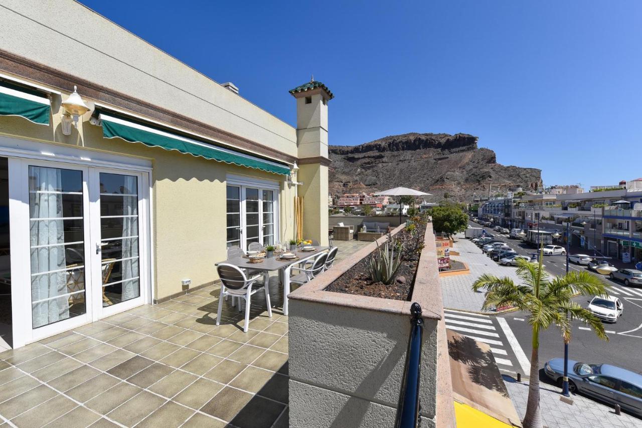 Appartamento Penthouse Daniela In Puerto Mogan IX Puerto De Mogan Esterno foto