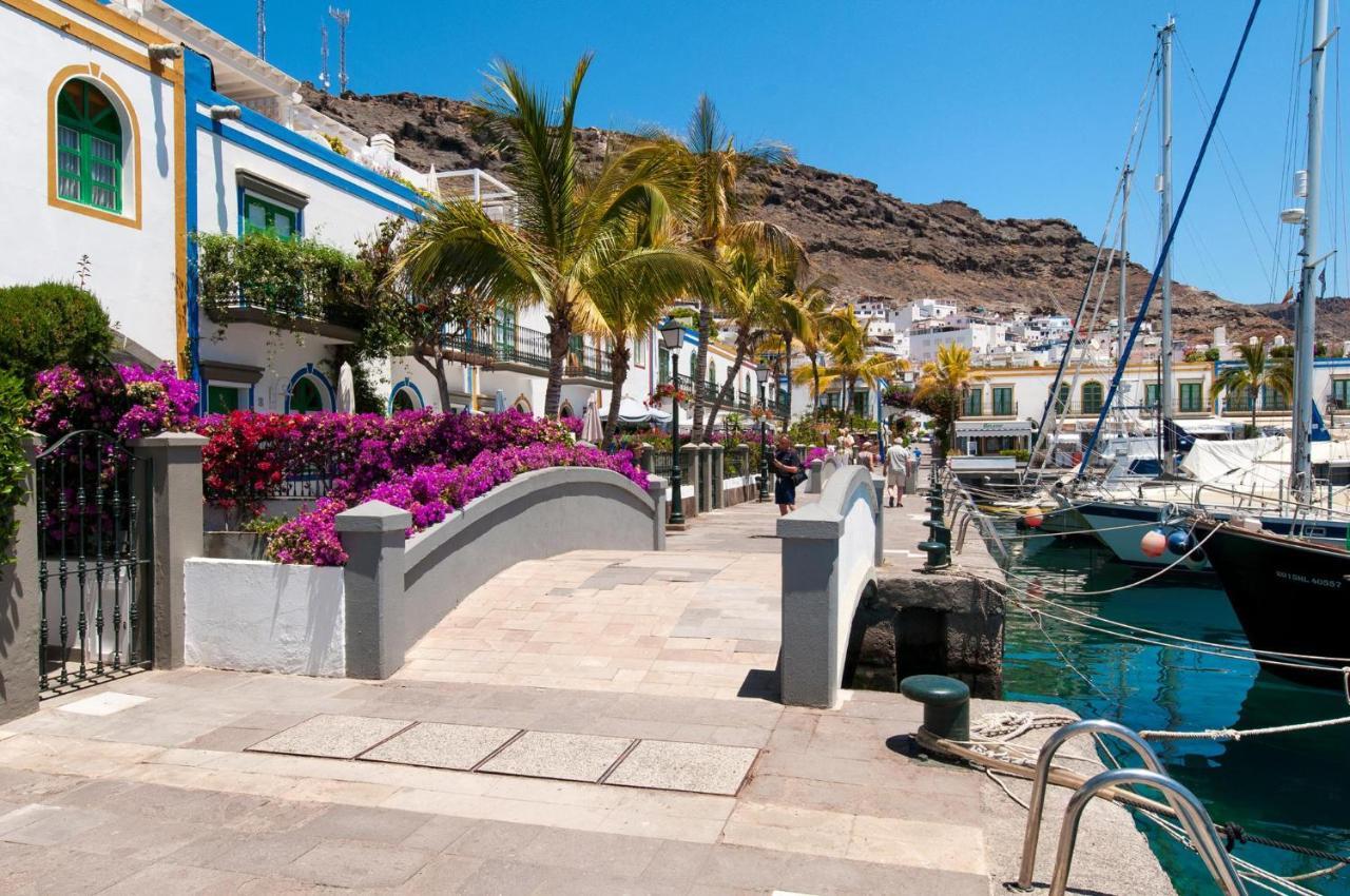 Appartamento Penthouse Daniela In Puerto Mogan IX Puerto De Mogan Esterno foto
